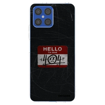 Picasee husă transparentă din silicon pentru Honor X8 4G - HELLO 404