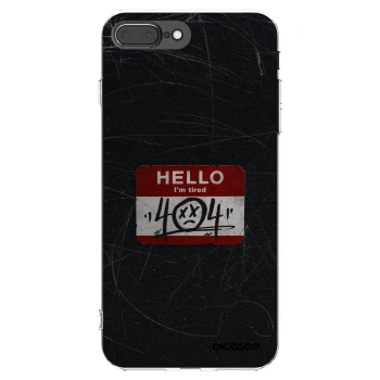 Picasee husă transparentă din silicon pentru Apple iPhone 8 Plus - HELLO 404