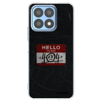 Picasee husă transparentă din silicon pentru Honor X8a - HELLO 404