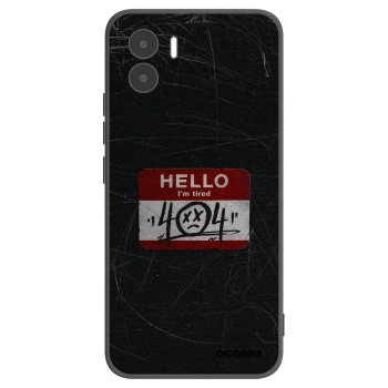 Picasee husă neagră din silicon pentru Xiaomi Redmi A2 - HELLO 404