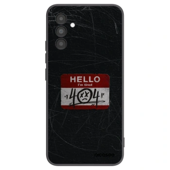 Picasee husă neagră din silicon pentru Samsung Galaxy A04s A047F - HELLO 404