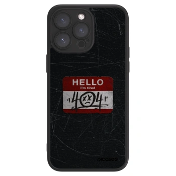 Picasee ULTIMATE CASE pentru Apple iPhone 15 Pro Max - HELLO 404