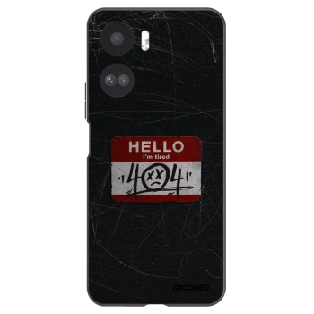 Picasee husă neagră din silicon pentru Honor 90 Lite 5G - HELLO 404