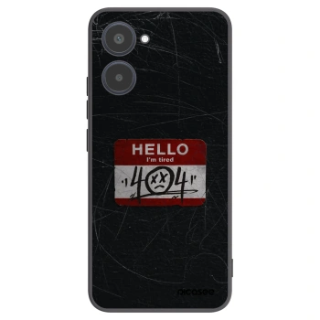 Picasee husă neagră din silicon pentru Realme 10 4G - HELLO 404