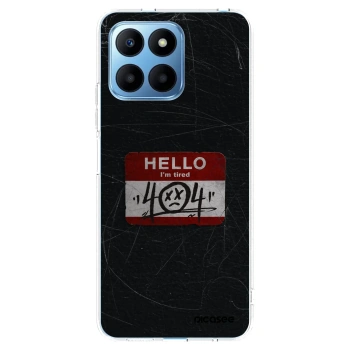 Picasee husă transparentă din silicon pentru Honor 70 Lite - HELLO 404