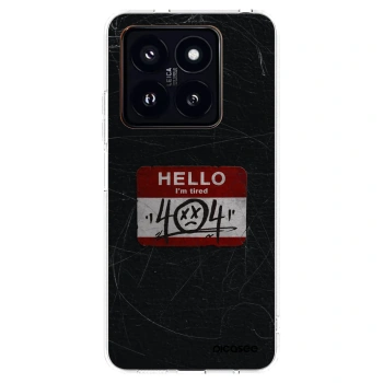 Picasee husă transparentă din silicon pentru Xiaomi 14 Pro - HELLO 404
