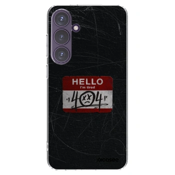 Picasee husă transparentă din silicon pentru Samsung Galaxy S24+ S926B 5G - HELLO 404