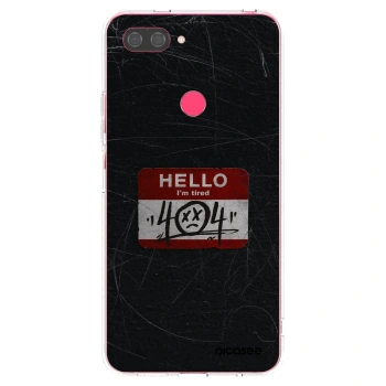 Picasee husă transparentă din silicon pentru Xiaomi Mi 8 Lite - HELLO 404