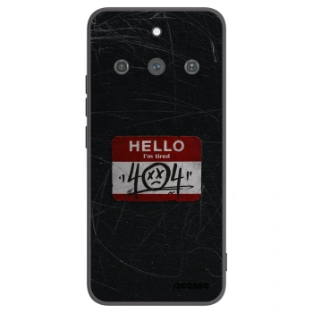 Picasee husă neagră din silicon pentru Realme 11 Pro+ - HELLO 404