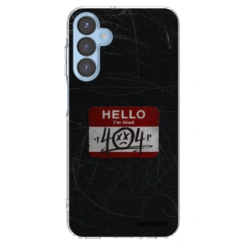Picasee husă transparentă din silicon pentru Samsung Galaxy A15 A156B 5G - HELLO 404