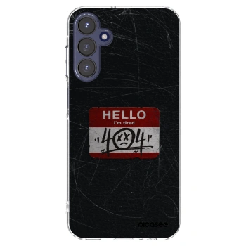 Picasee husă transparentă din silicon pentru Samsung Galaxy A15 A155F 4G - HELLO 404