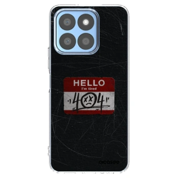 Picasee husă transparentă din silicon pentru Honor X8b - HELLO 404