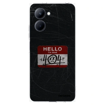 Picasee husă transparentă din silicon pentru Realme C33 (2023) - HELLO 404