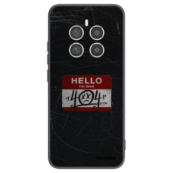 Picasee husă neagră din silicon pentru Realme 12 Pro 5G - HELLO 404