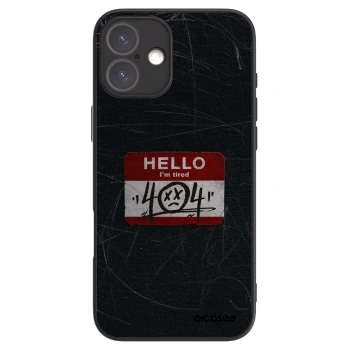 Picasee ULTIMATE CASE pentru Apple iPhone 16 Plus - HELLO 404