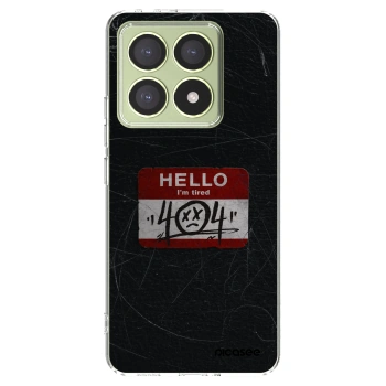 Picasee husă transparentă din silicon pentru Xiaomi 14T - HELLO 404