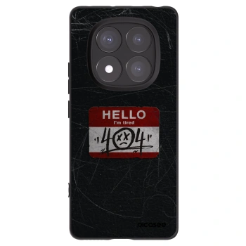 Picasee husă neagră din silicon pentru Xiaomi Redmi Note 14 Pro+ 5G - HELLO 404