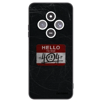 Picasee husă neagră din silicon pentru Xiaomi Redmi 14C - HELLO 404