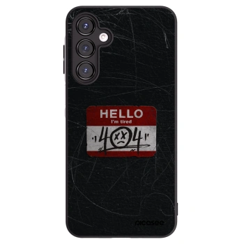 Picasee husă neagră din silicon pentru Samsung Galaxy A16 5G - HELLO 404