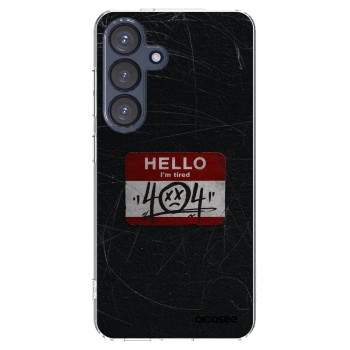 Picasee husă transparentă din silicon pentru Samsung Galaxy S25 5G - HELLO 404