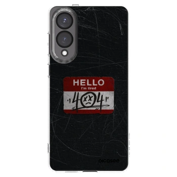 Picasee husă transparentă din silicon pentru Samsung Galaxy S25 Edge 5G - HELLO 404