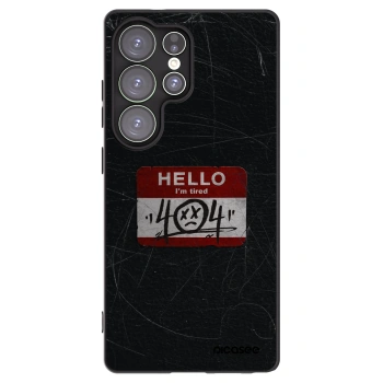 Picasee husă neagră din silicon pentru Samsung Galaxy S25 Ultra 5G - HELLO 404