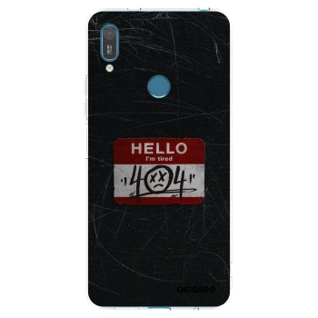 Picasee husă transparentă din silicon pentru Huawei Y7 2019 - HELLO 404