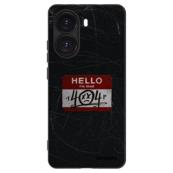 Picasee husă neagră din silicon pentru Xiaomi Poco X7 Pro 5G - HELLO 404