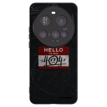 Picasee husă neagră din silicon pentru Xiaomi 15 Ultra - HELLO 404