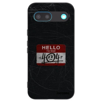 Picasee husă neagră din silicon pentru Google Pixel 8 - HELLO 404