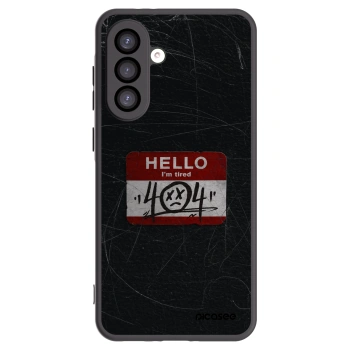 Picasee husă neagră din silicon pentru Samsung Galaxy A26 5G A266B - HELLO 404