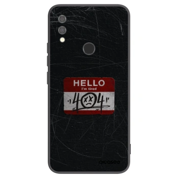 Picasee husă neagră din silicon pentru Xiaomi Redmi Note 7 - HELLO 404