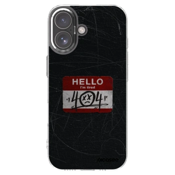 Picasee husă transparentă din silicon pentru Apple iPhone 17 - HELLO 404