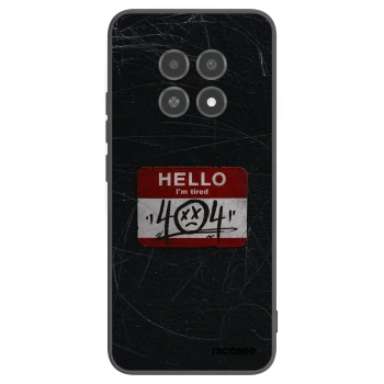 Picasee husă neagră din silicon pentru Realme 12X - HELLO 404