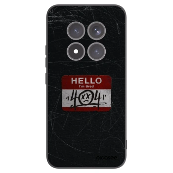 Picasee husă neagră din silicon pentru Xiaomi Redmi Note 15 Pro+ - HELLO 404