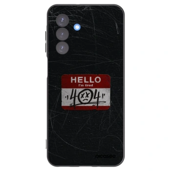 Picasee husă neagră din silicon pentru Samsung Galaxy A17 5G - HELLO 404
