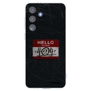 Picasee husă transparentă din silicon pentru Samsung Galaxy S25 FE 5G - HELLO 404