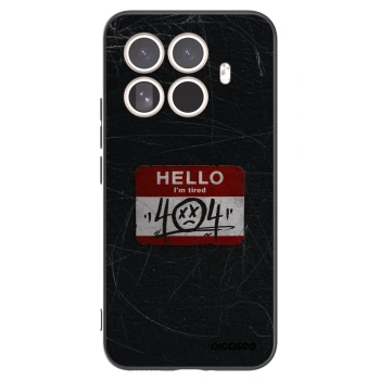 Picasee husă neagră din silicon pentru Xiaomi 15T Pro - HELLO 404