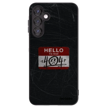 Picasee husă neagră din silicon pentru Samsung Galaxy A16 4G - HELLO 404