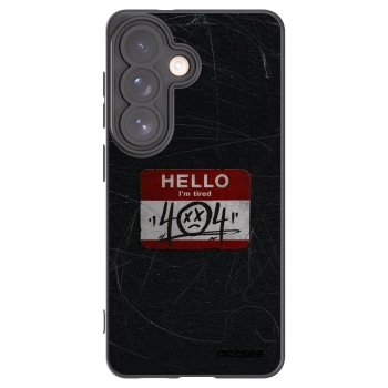 Picasee husă neagră din silicon pentru Samsung Galaxy S26 - HELLO 404