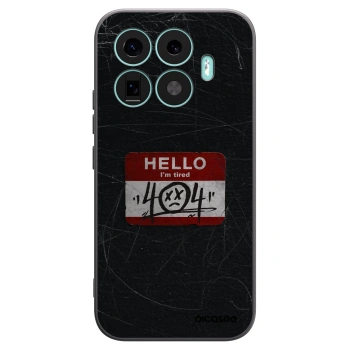 Picasee husă neagră din silicon pentru Xiaomi 17T - HELLO 404