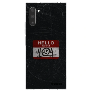 Picasee husă transparentă din silicon pentru Samsung Galaxy Note 10 N970F - HELLO 404