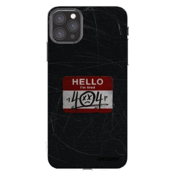 Picasee husă transparentă din silicon pentru Apple iPhone 11 Pro Max - HELLO 404