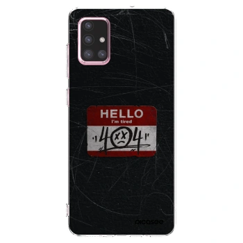 Picasee husă transparentă din silicon pentru Samsung Galaxy A71 A715F - HELLO 404