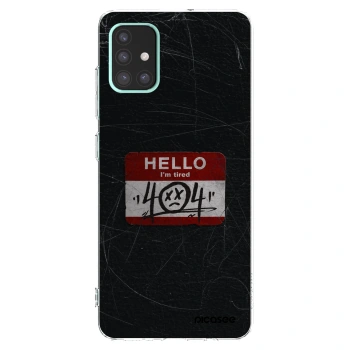 Picasee husă transparentă din silicon pentru Samsung Galaxy A51 A515F - HELLO 404