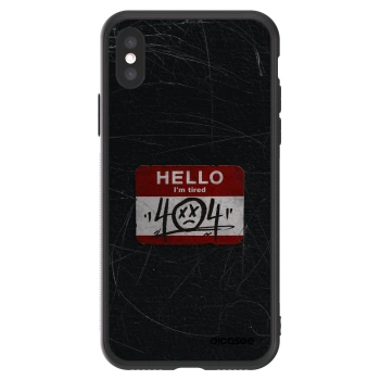 Picasee ULTIMATE CASE pentru Apple iPhone X/XS - HELLO 404