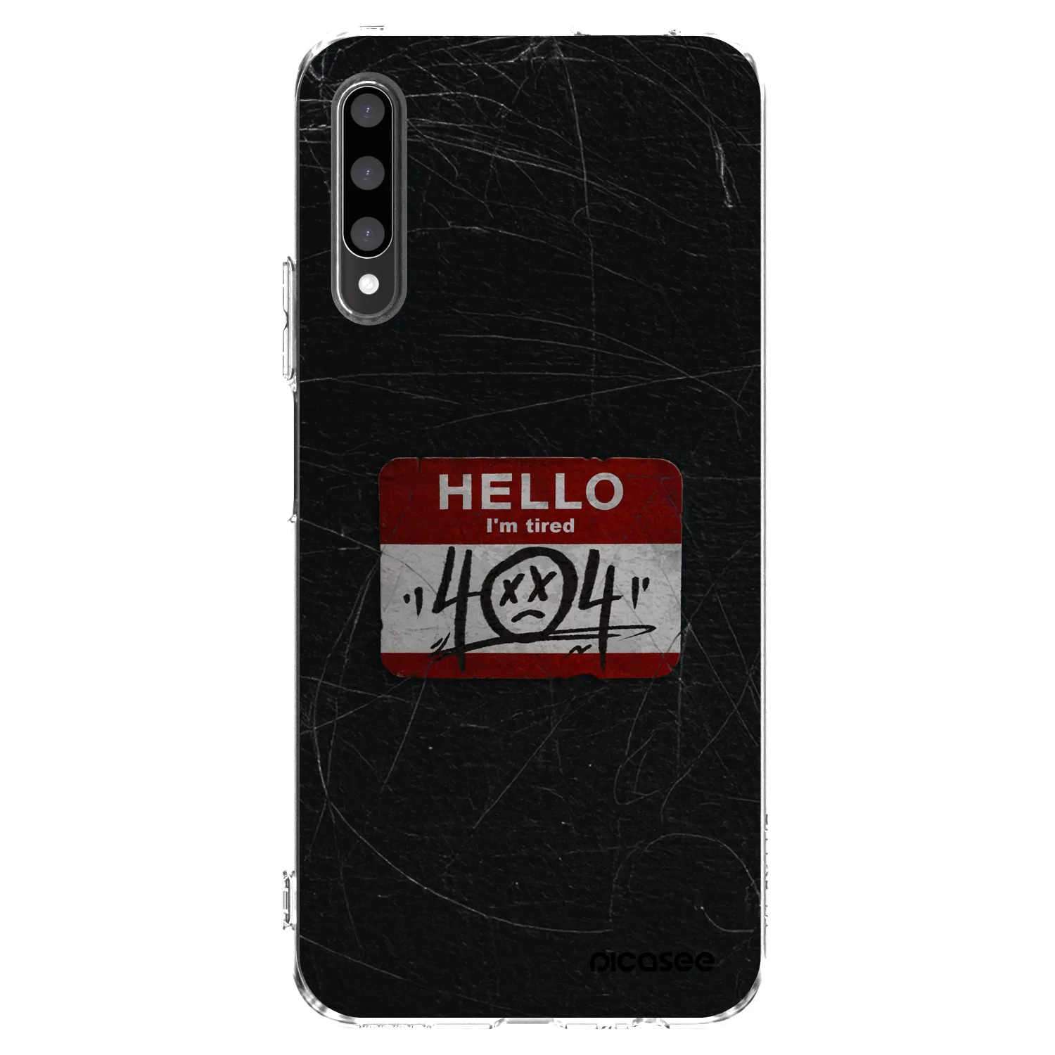 Picasee husă transparentă din silicon pentru Honor 9X Pro - HELLO 404