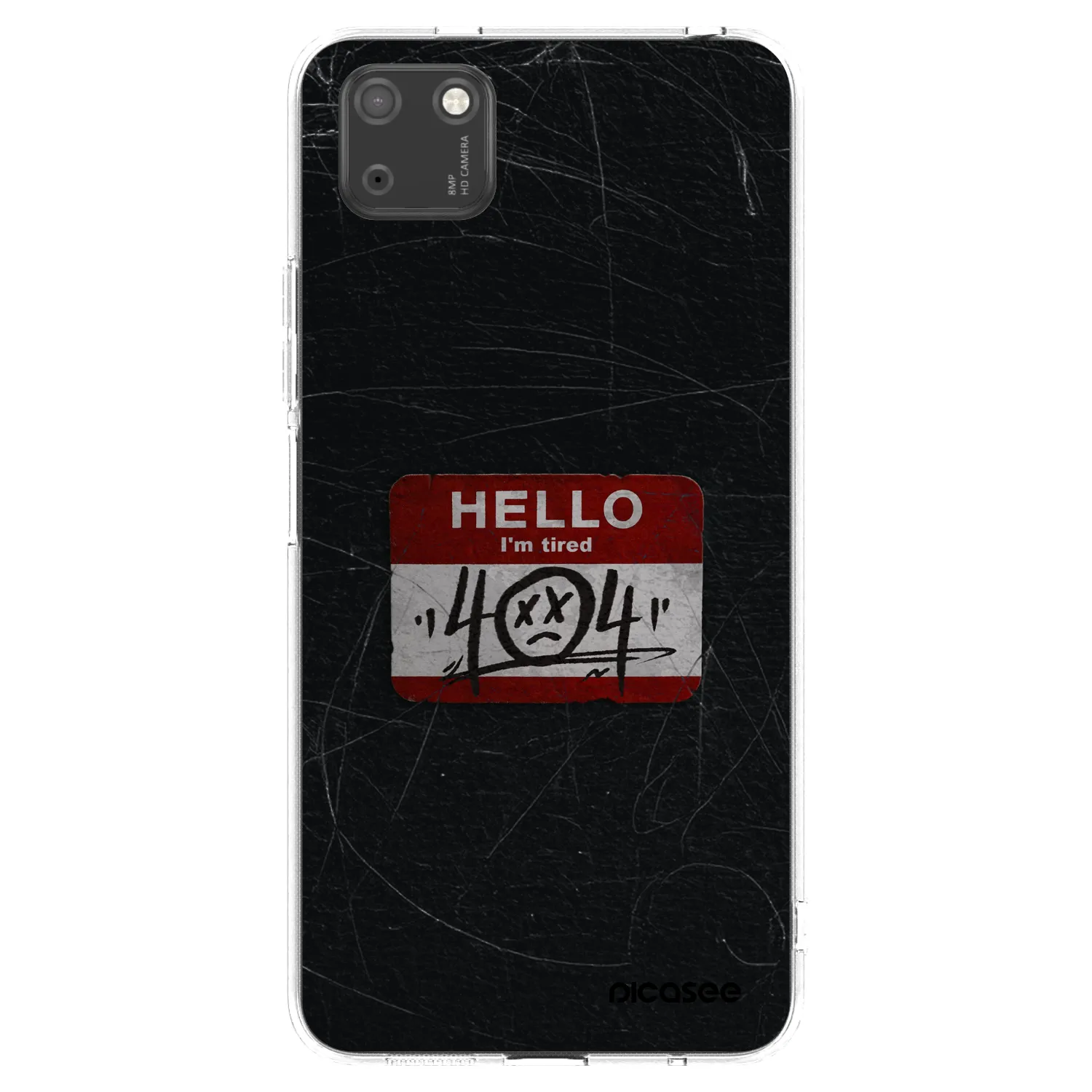 Picasee husă transparentă din silicon pentru Huawei Y5P - HELLO 404