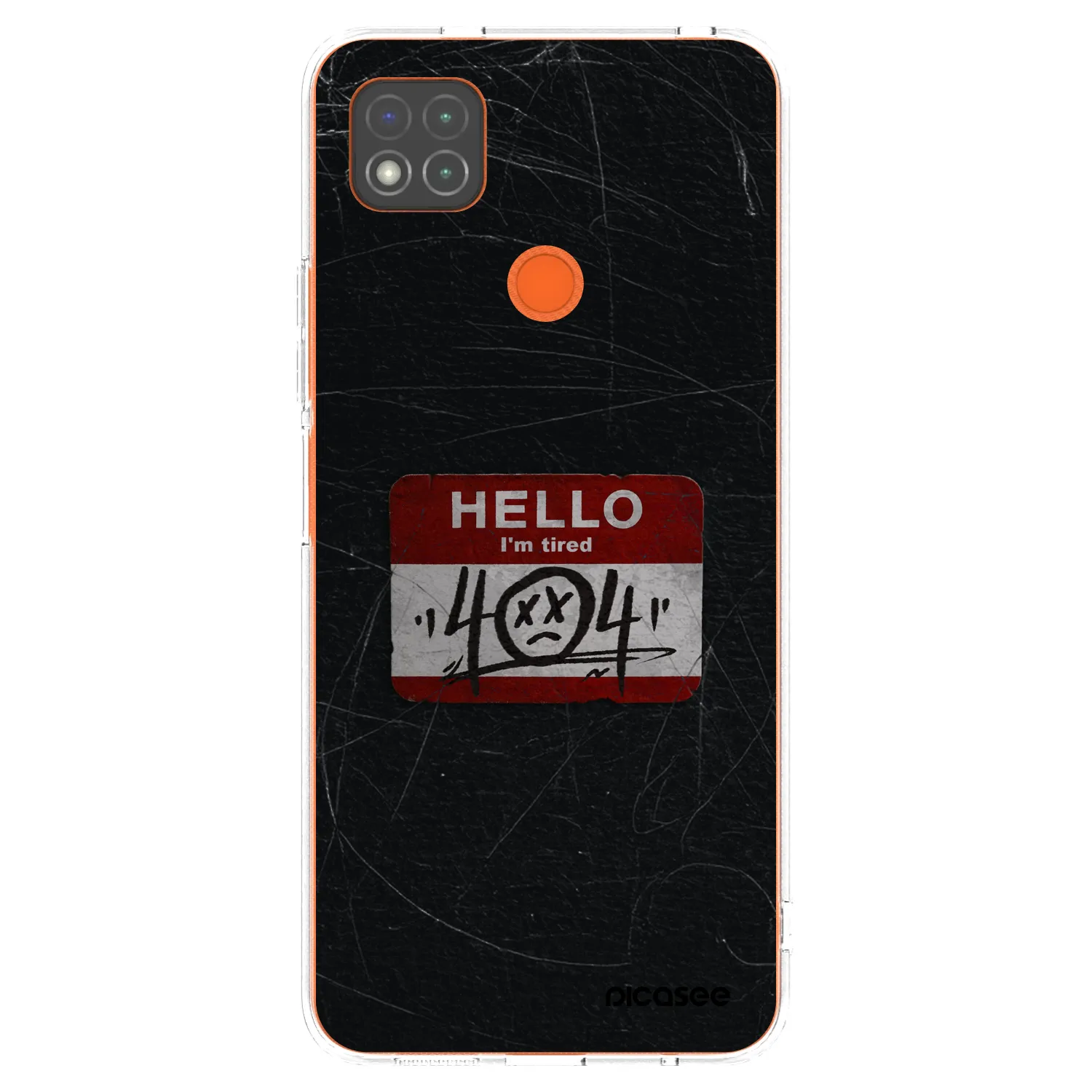 Picasee husă transparentă din silicon pentru Xiaomi Redmi 9C - HELLO 404