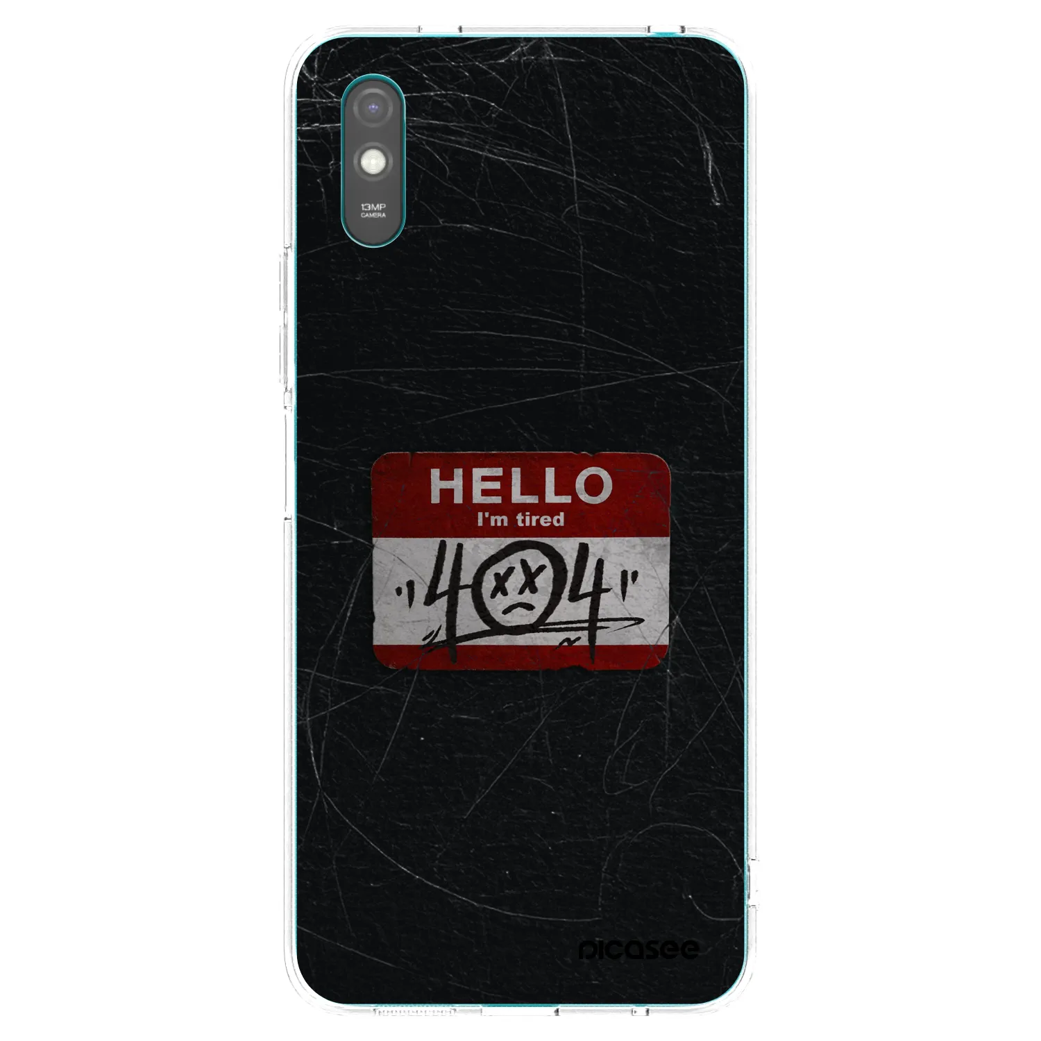 Picasee husă transparentă din silicon pentru Xiaomi Redmi 9A - HELLO 404